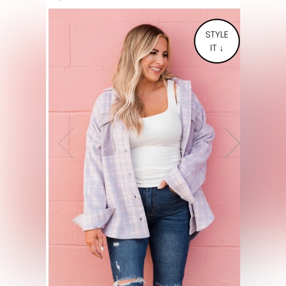KRISTA HORTON X Pink Lily Shacket
